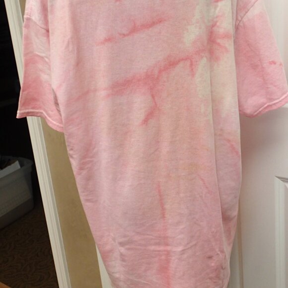 Color Wars Pink Tie Dye T shirt Size XL - Picture 3 of 4
